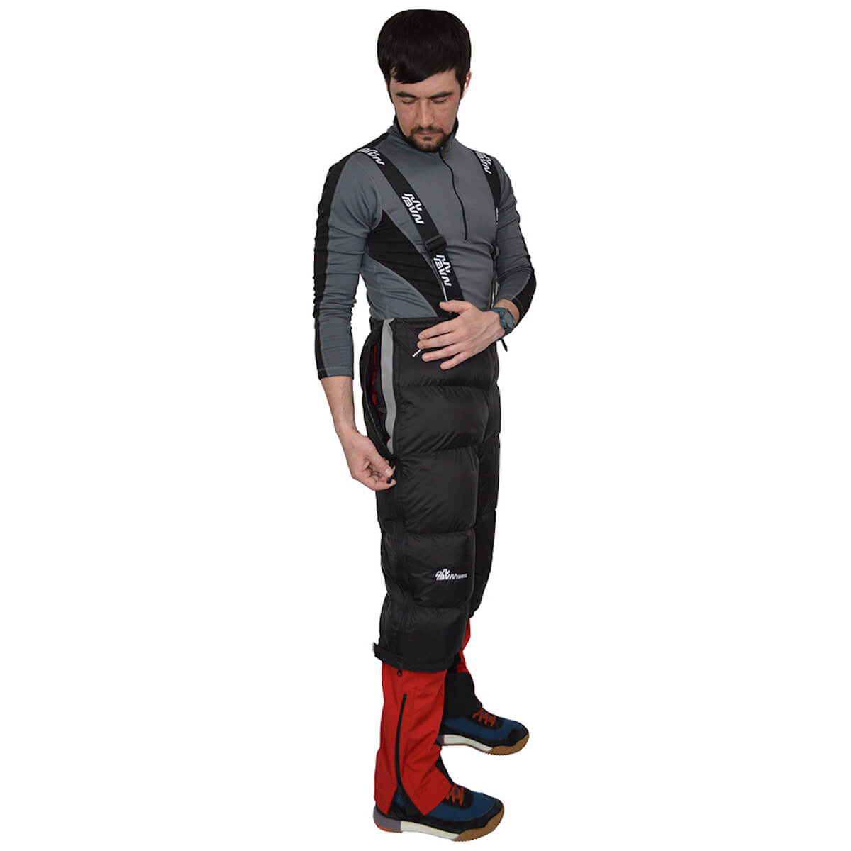 BVN 3/4 down pants rental for Mount Elbrus